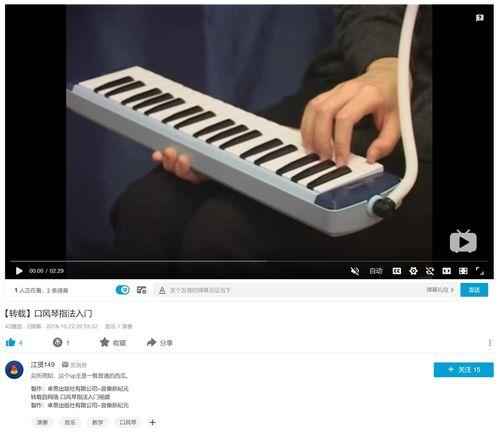 口风琴入门教学视频,跟随口风琴教学视频开启音乐之旅