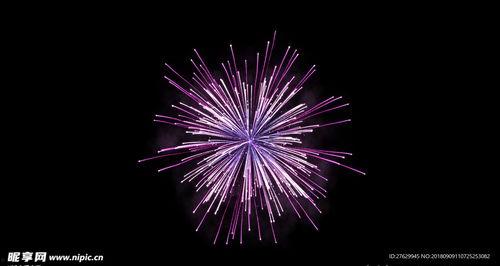 烟花视频,一场视觉盛宴的瞬间捕捉