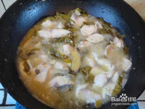 酸菜鱼的做法视频